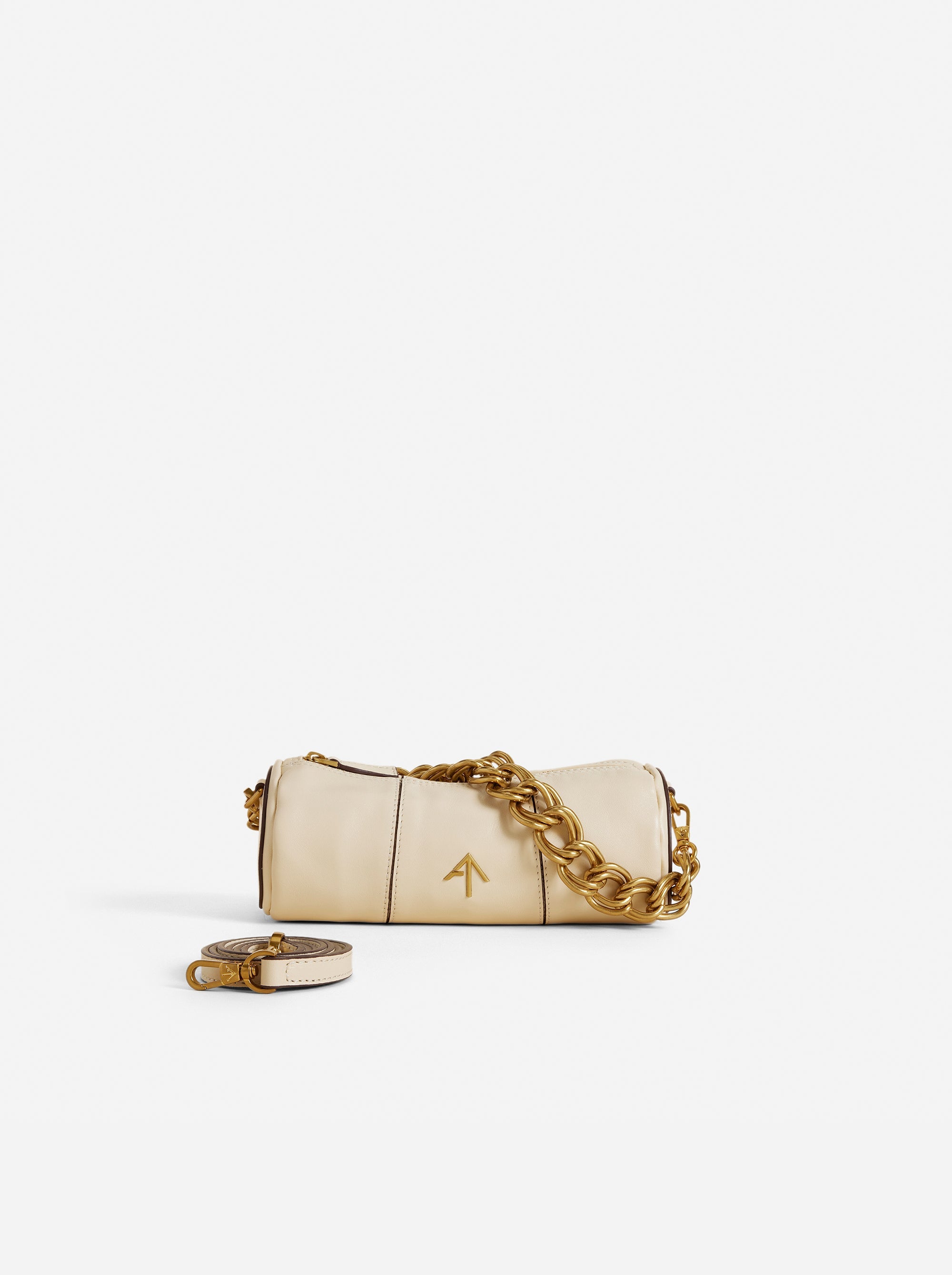 XX Mini Cylinder Soft Calf Leather Vanilla