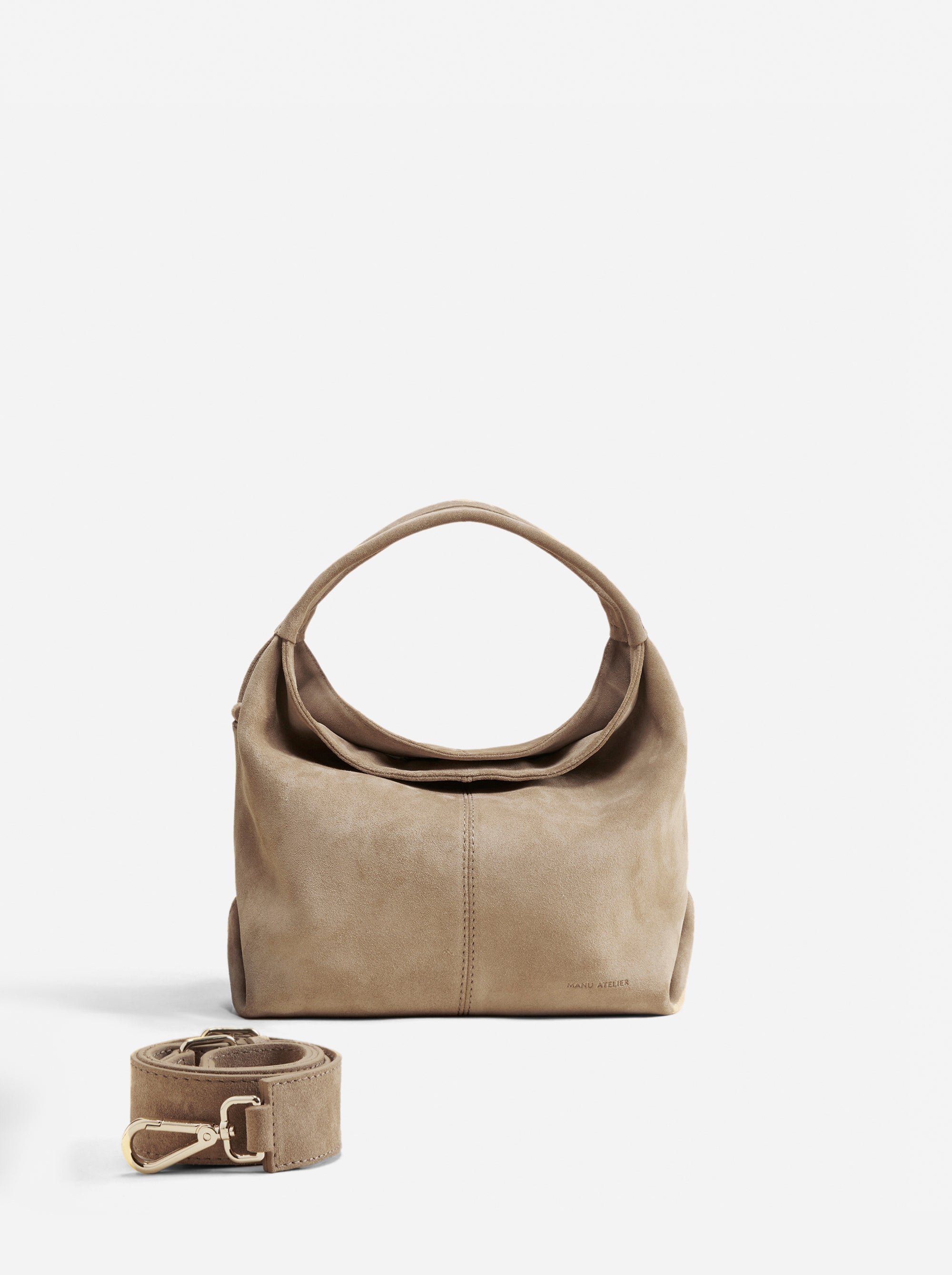 Mini Gala Linen Suede Front