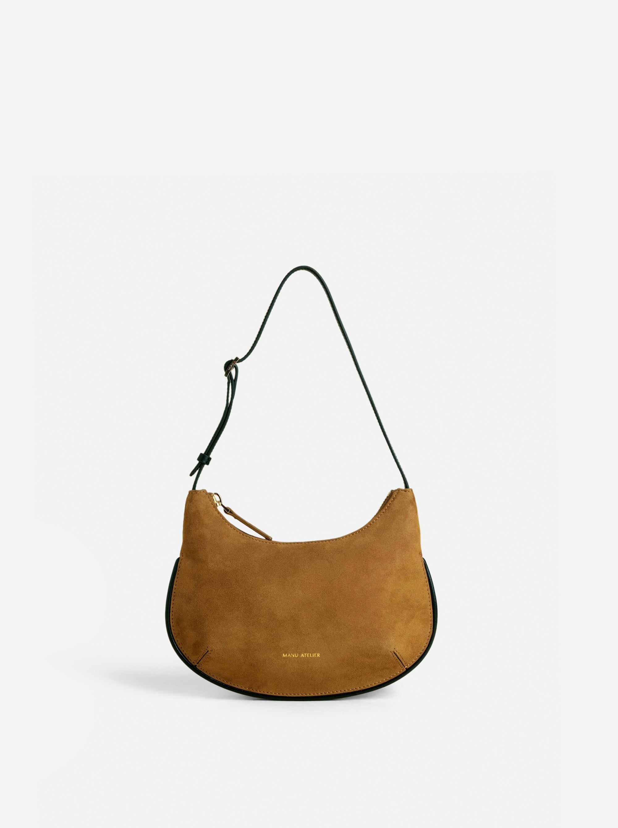 ILDA SUEDE LEATHER & SOFT CALF LEATHER SIGARO & BLACK