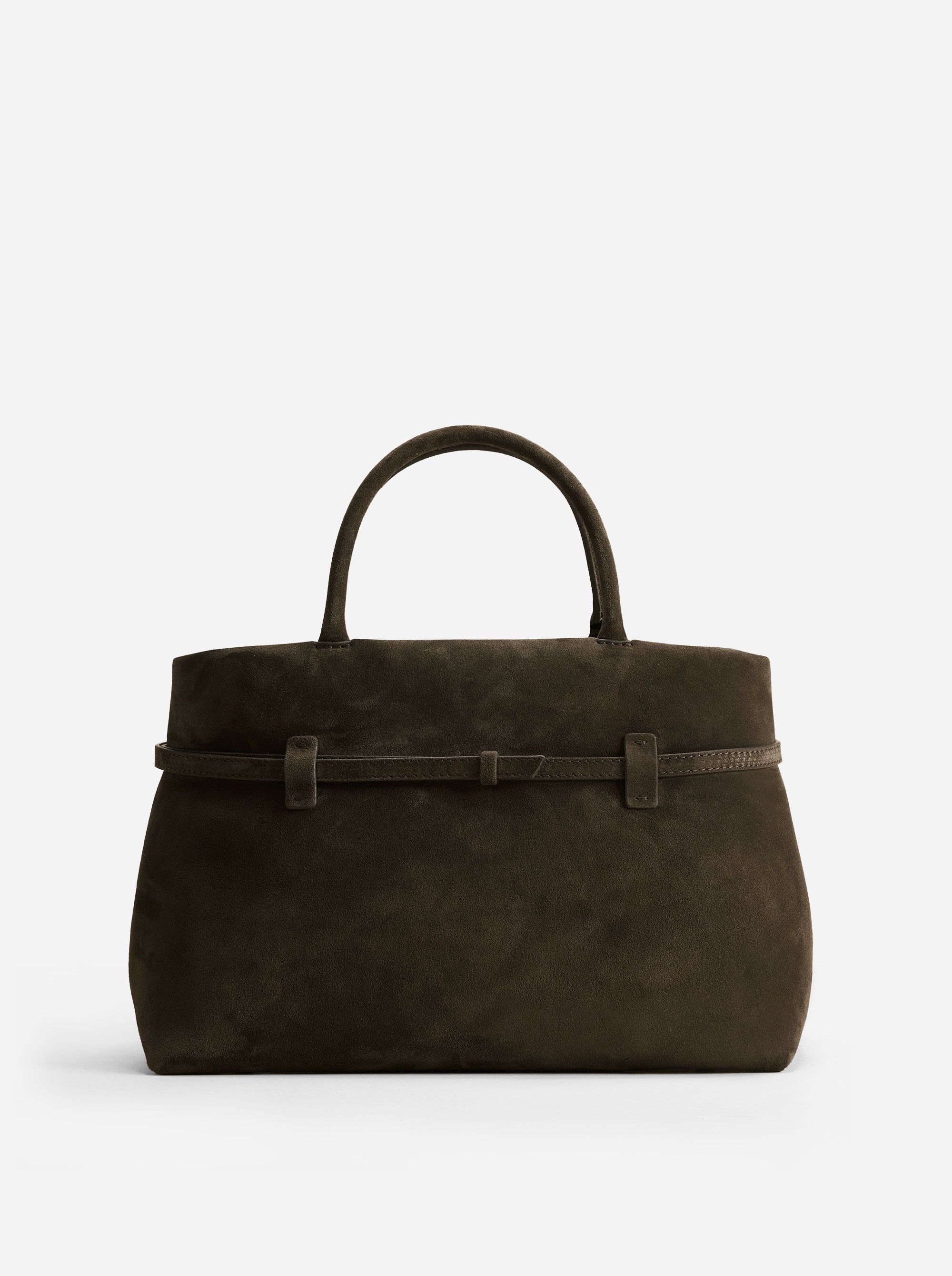 Le Cambon 35 Tobacco Green Suede Back