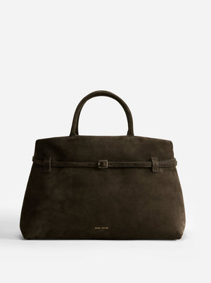 Le Cambon 40 Tobacco Green Suede