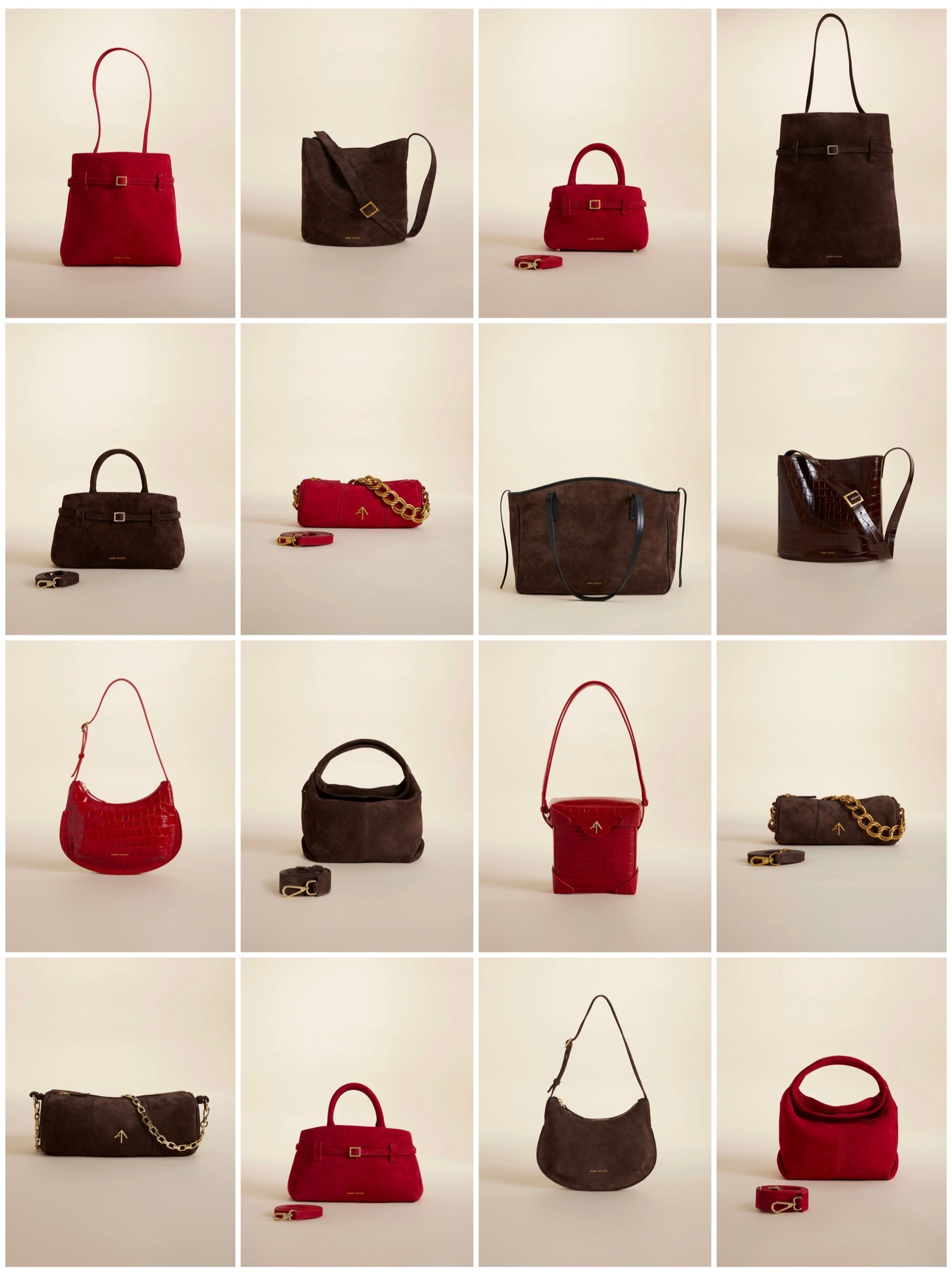 Red & Brown