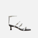 Naomi Sandals White Soft