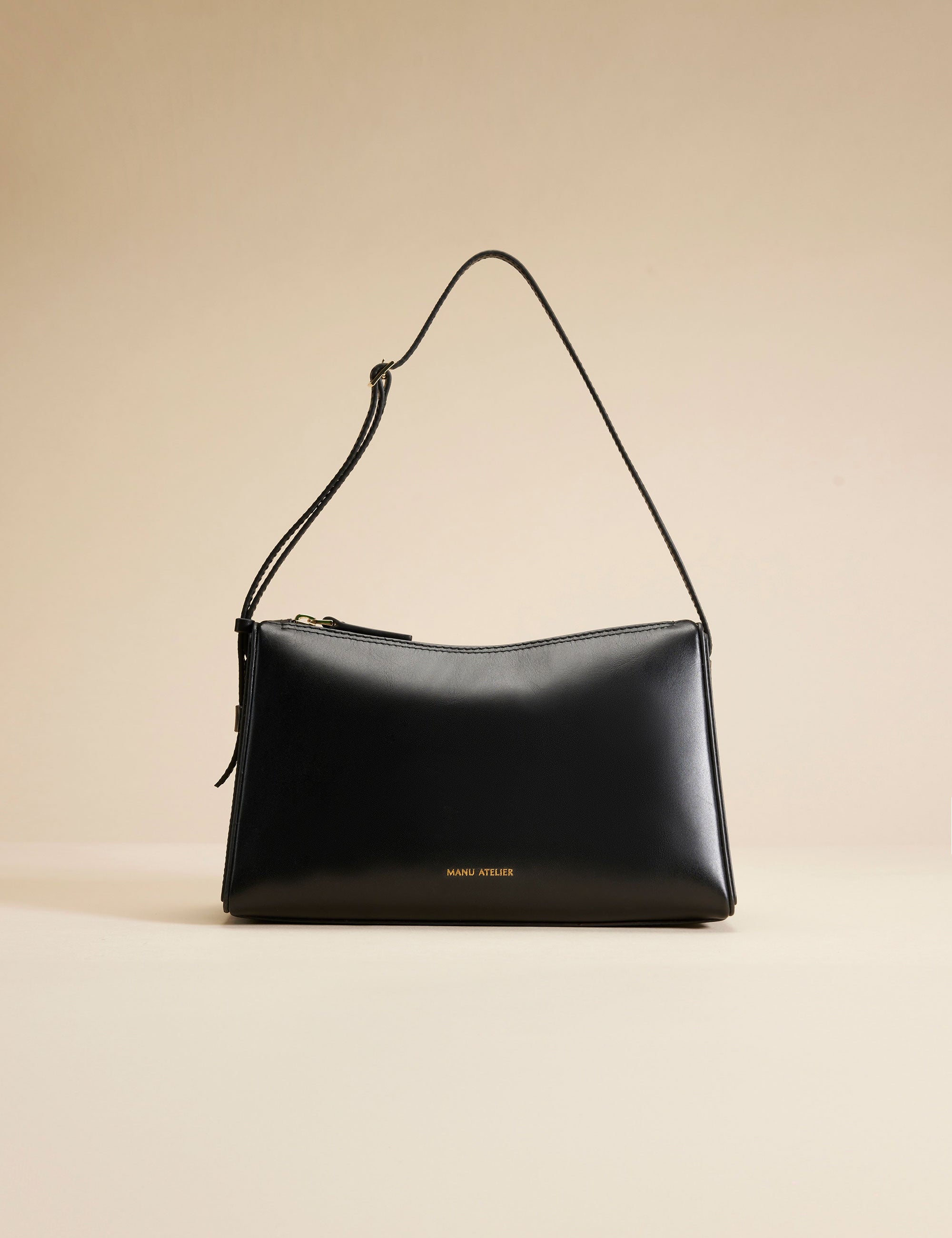 Prism Vegetable Tanned Calf Leather Black  