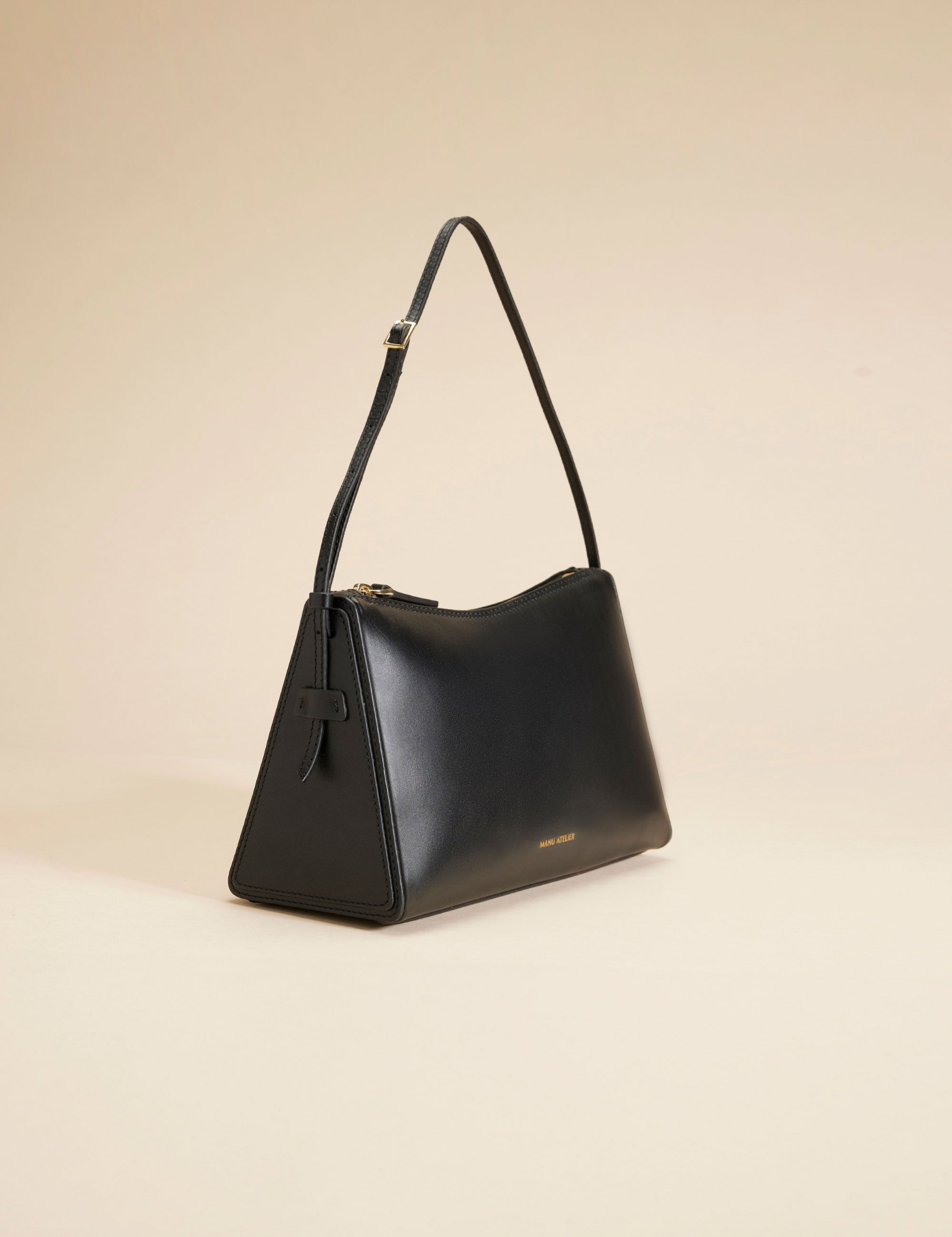 Prism Vegetable Tanned Calf Leather Black 2 