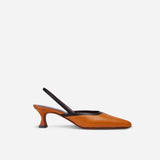 City Mules Orange Camel & Black