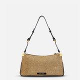 Three Zipped Gold Mesh & Black Suede 3