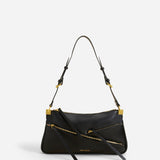 Three Zipped Black Soft