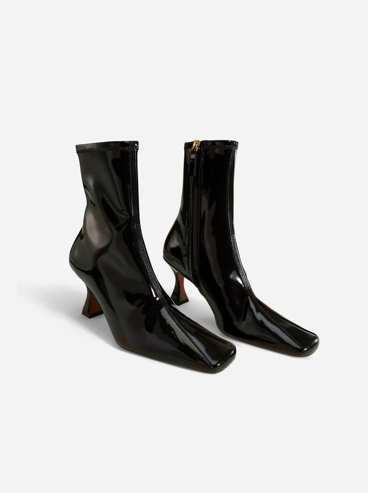 Duck Boots Stretch Vegan Patent