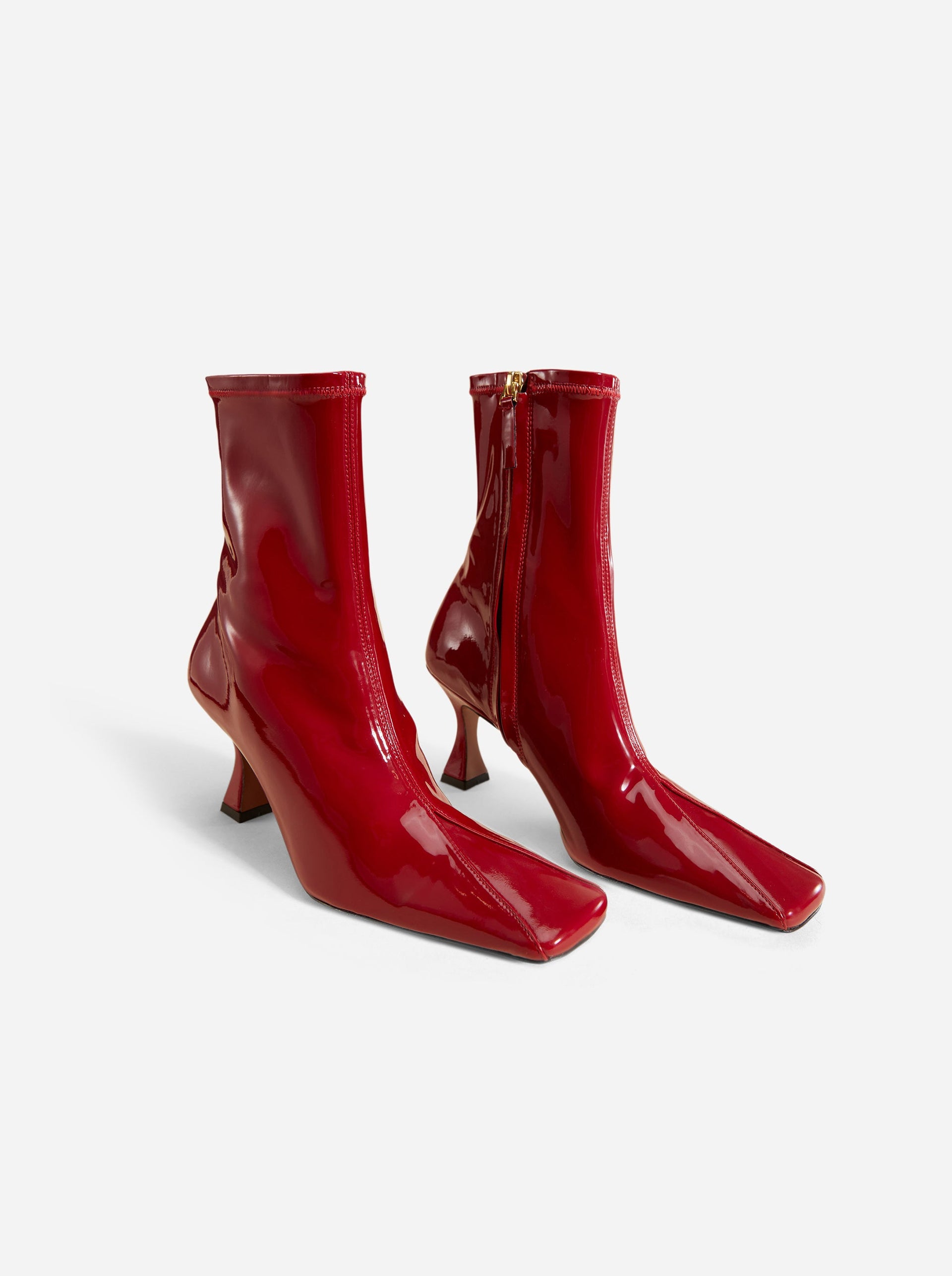 Duck Boots Stretch Vegan Patent