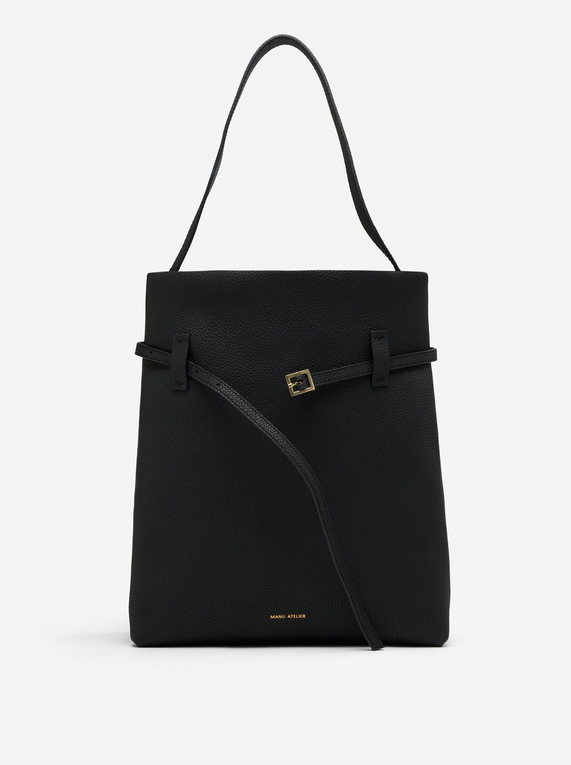 Tote du Jour Black Open Front