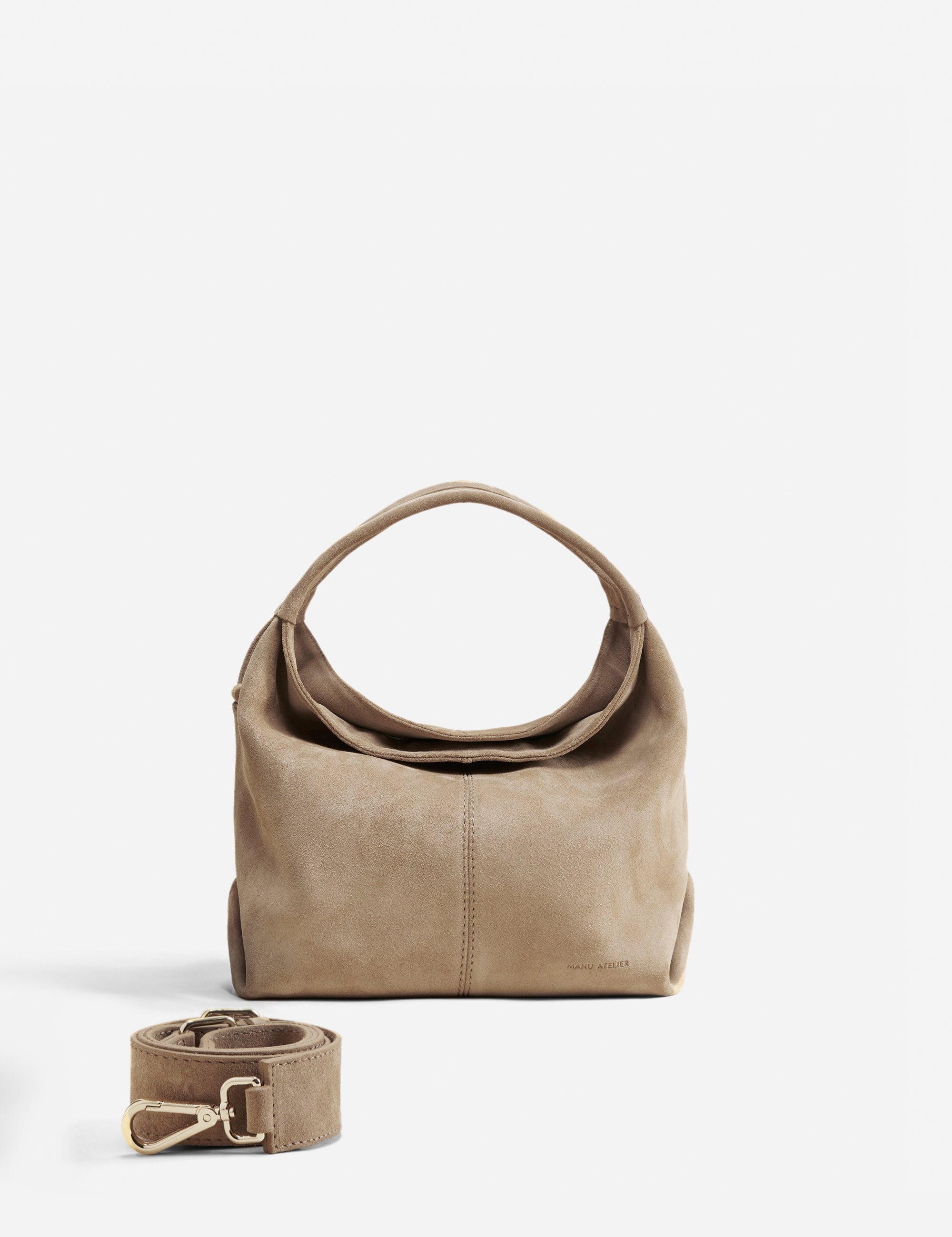Mini Gala Linen Suede Front