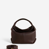 Mini Gala Calf Skin Leather Deep Brown 