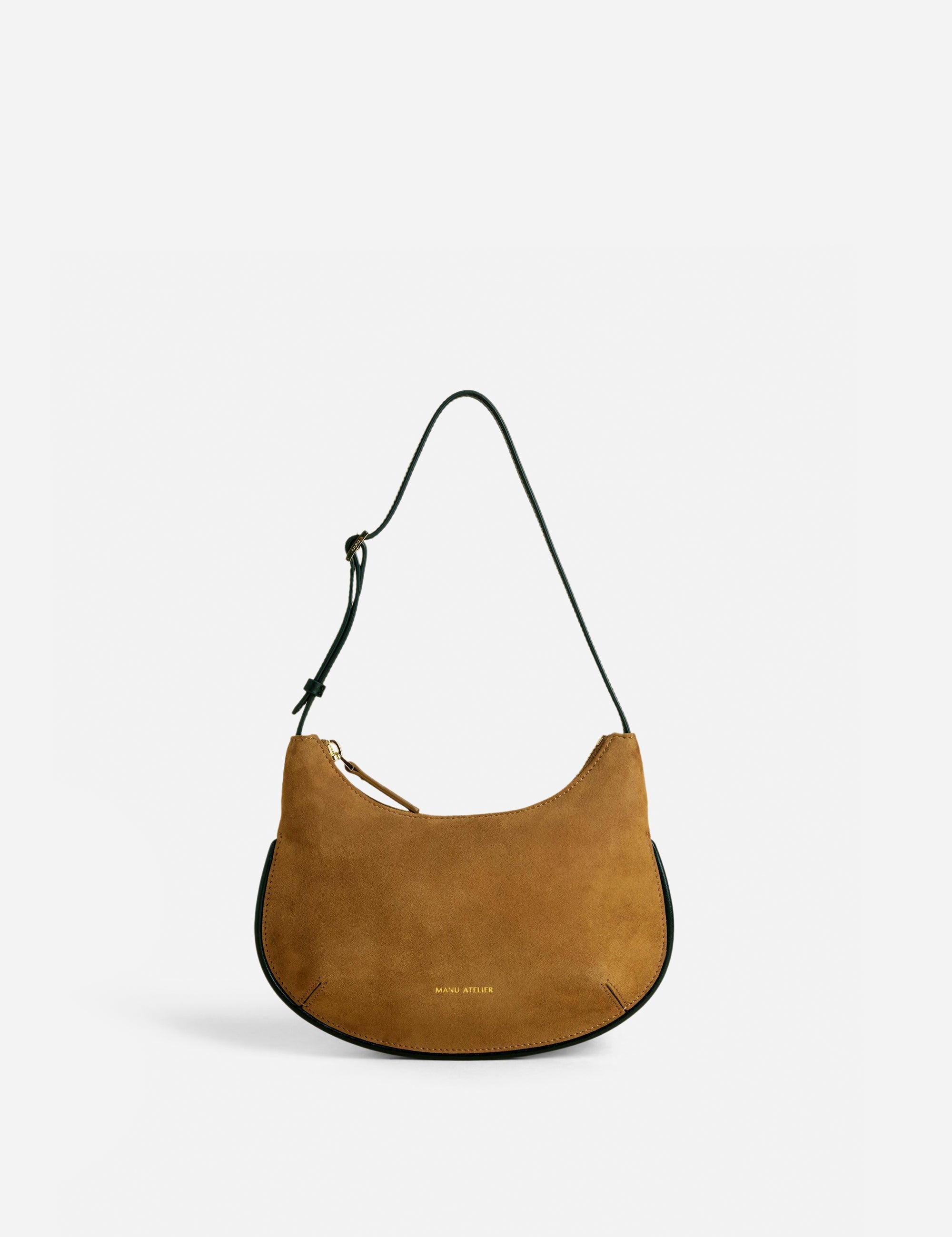 ILDA SUEDE LEATHER & SOFT CALF LEATHER SIGARO & BLACK