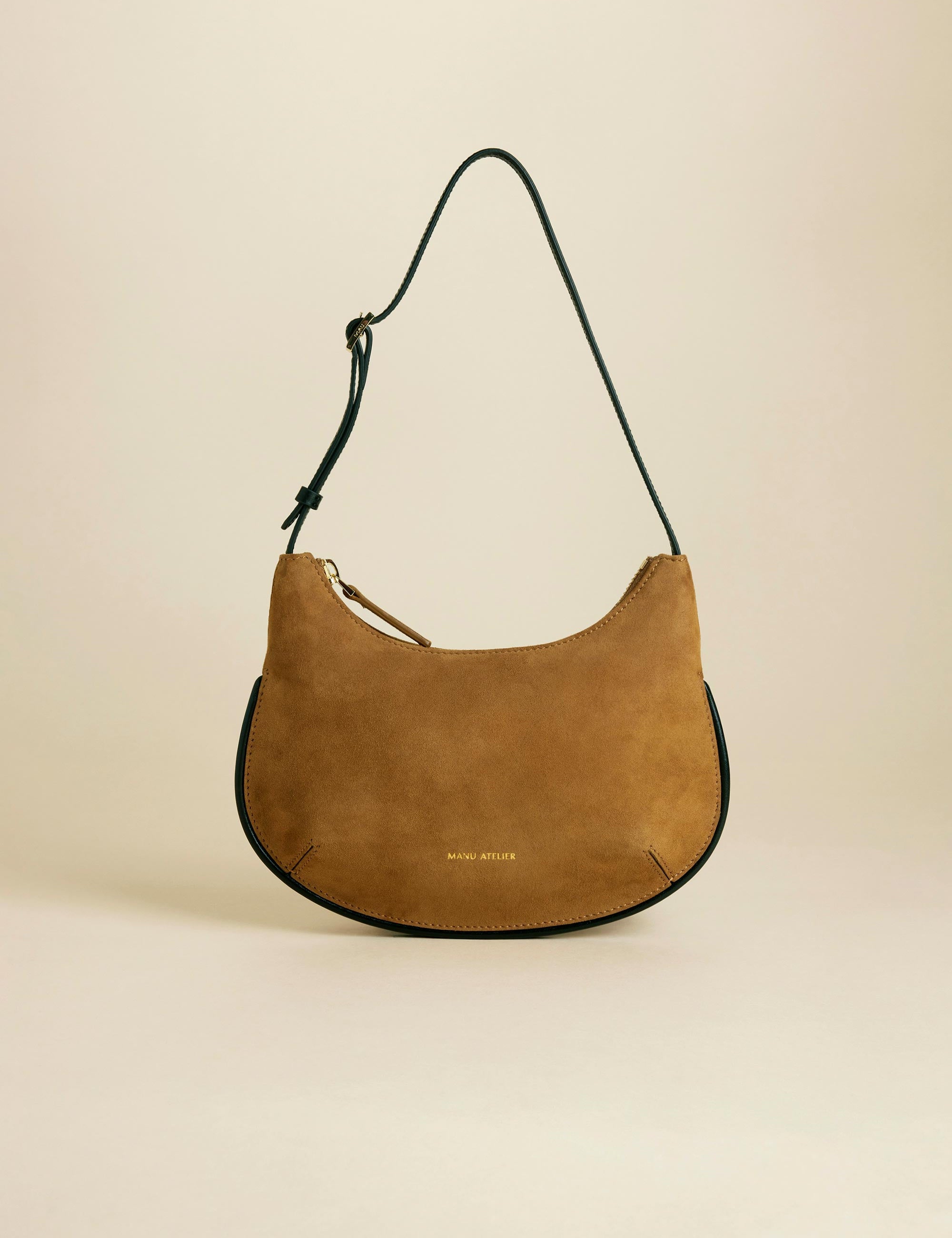ILDA SUEDE LEATHER & SOFT CALF LEATHER SIGARO & BLACK
