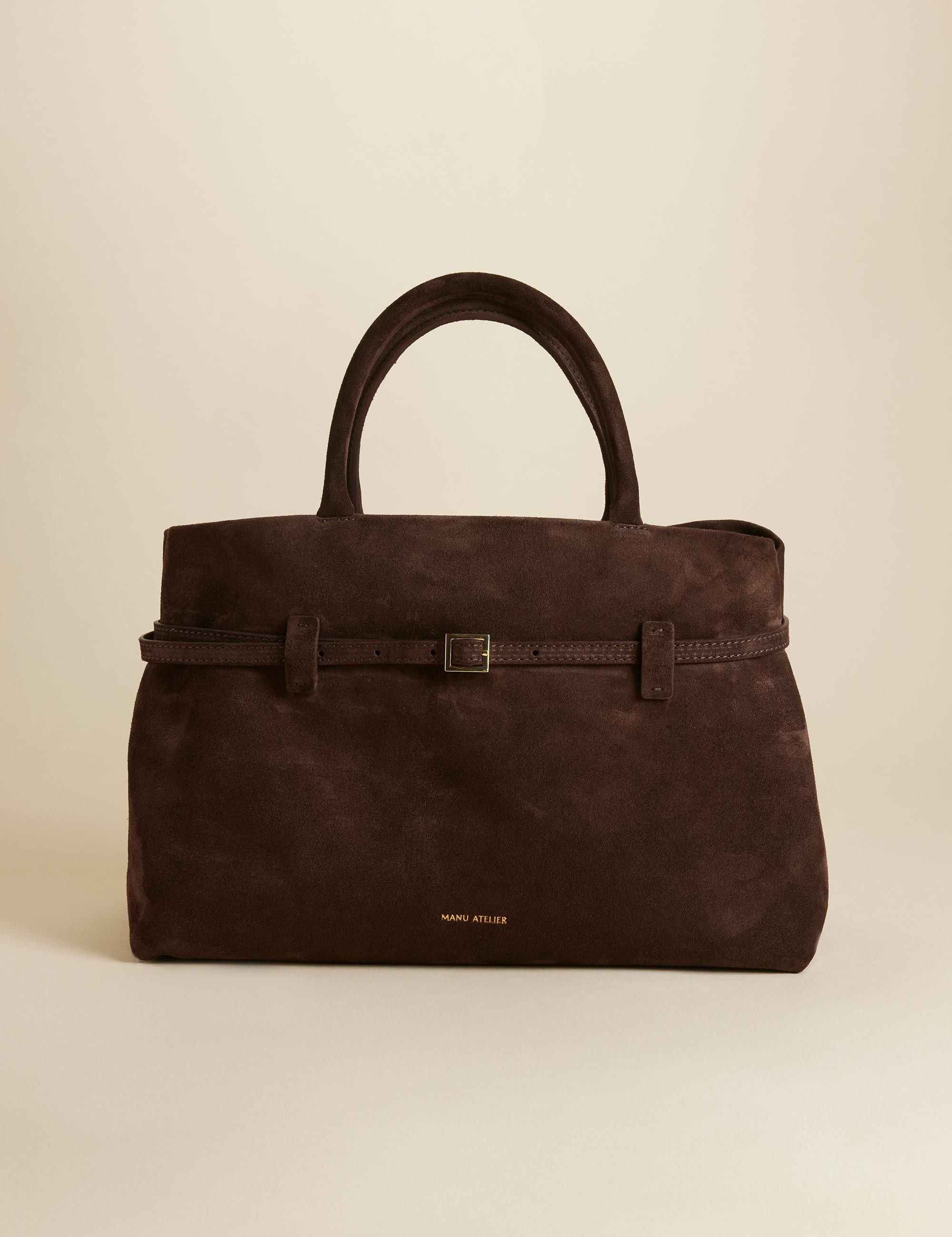 Le Cambon 35 Suede Leather Deep Brown 