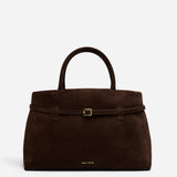 Le Cambon 35 Deep Brown Suede Front