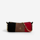 Cylinder Black & Taupe & Red 