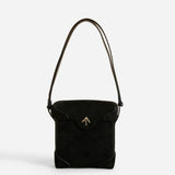 Mini Pristine Black Suede