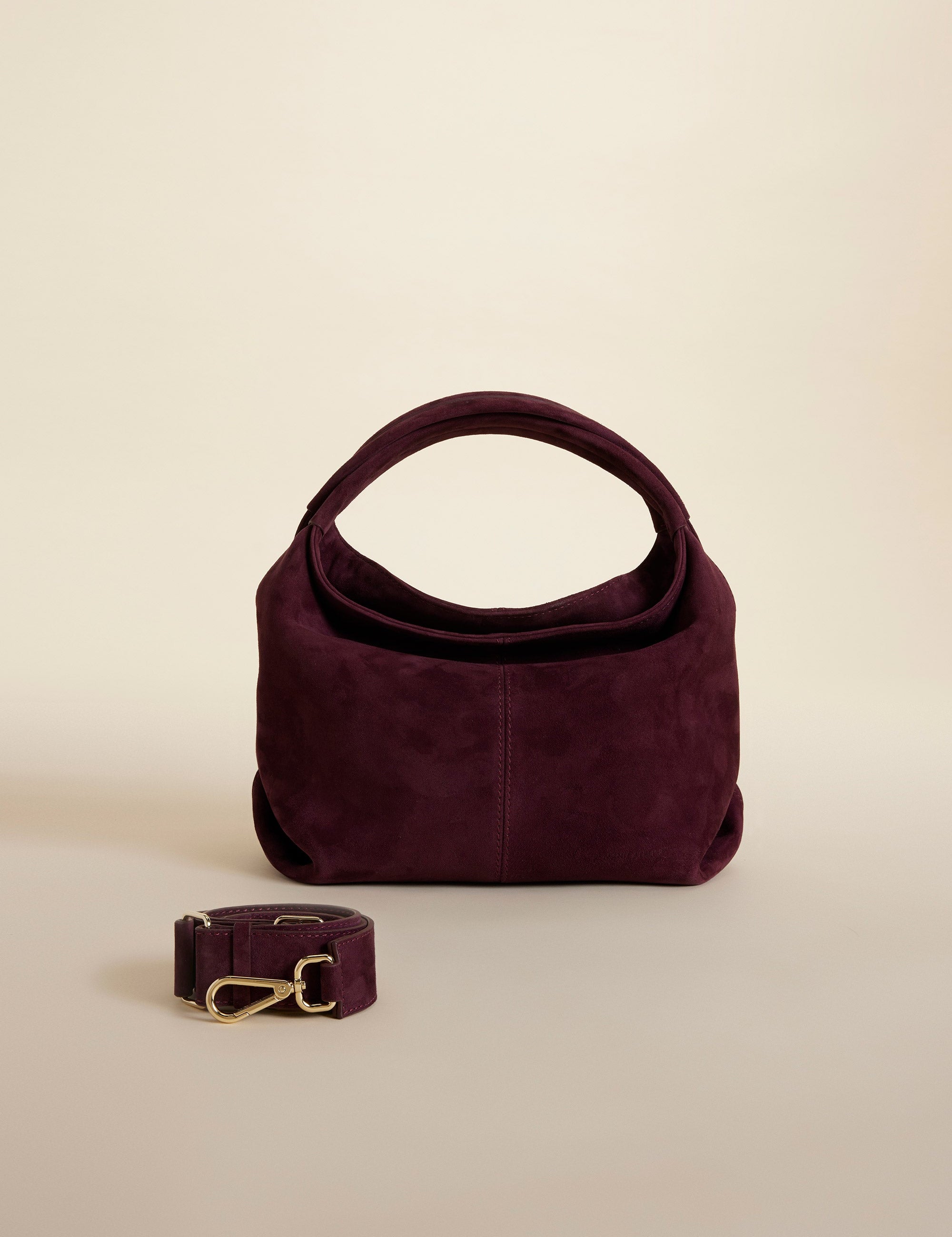 Mini Gala Suede Merlot 