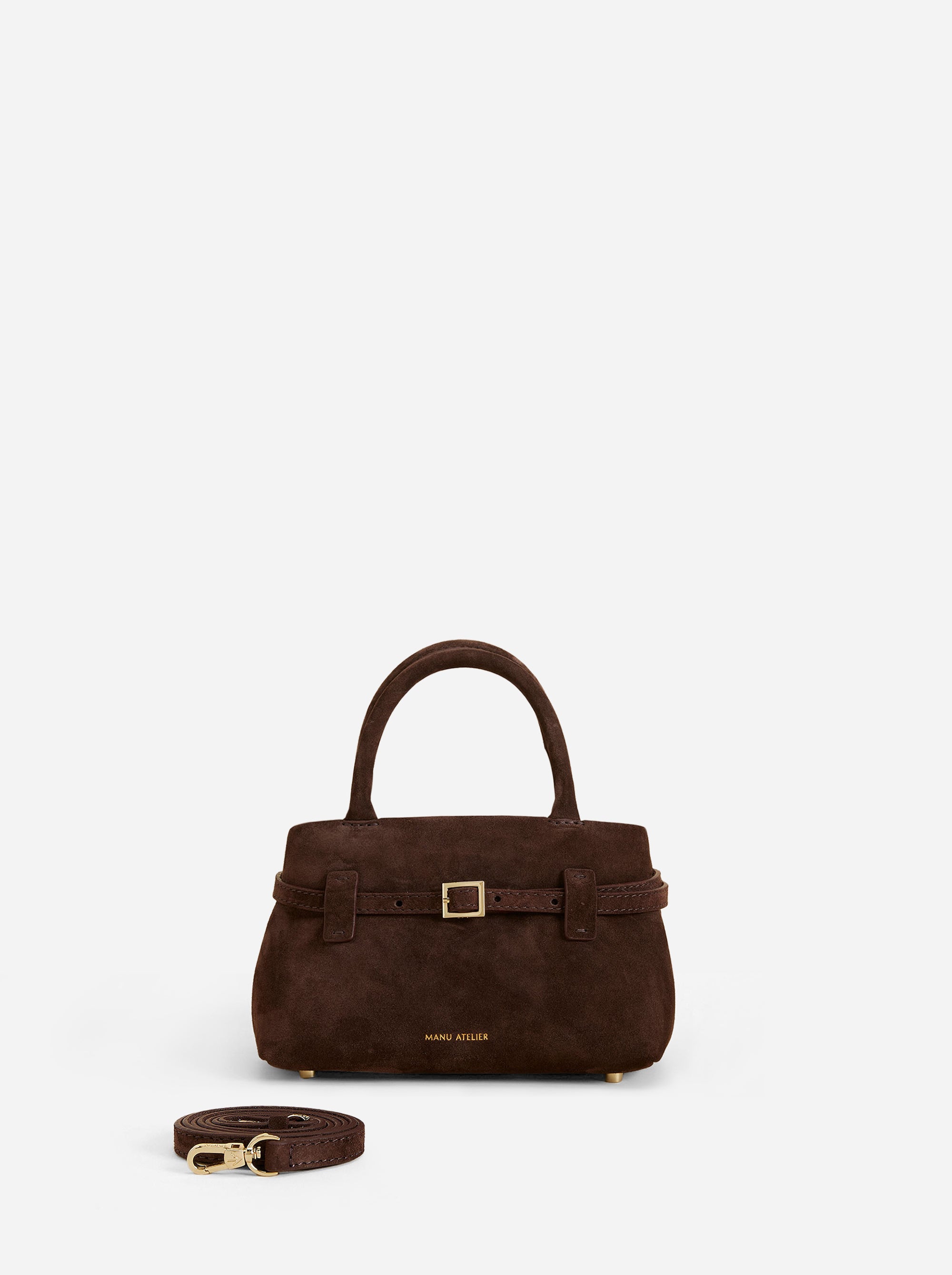 Le Cambon 20 Deep Brown Suede Front