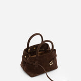 Le Cambon 20 Deep Brown Suede Inside