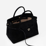 Le Cambon 35 Black Suede Open