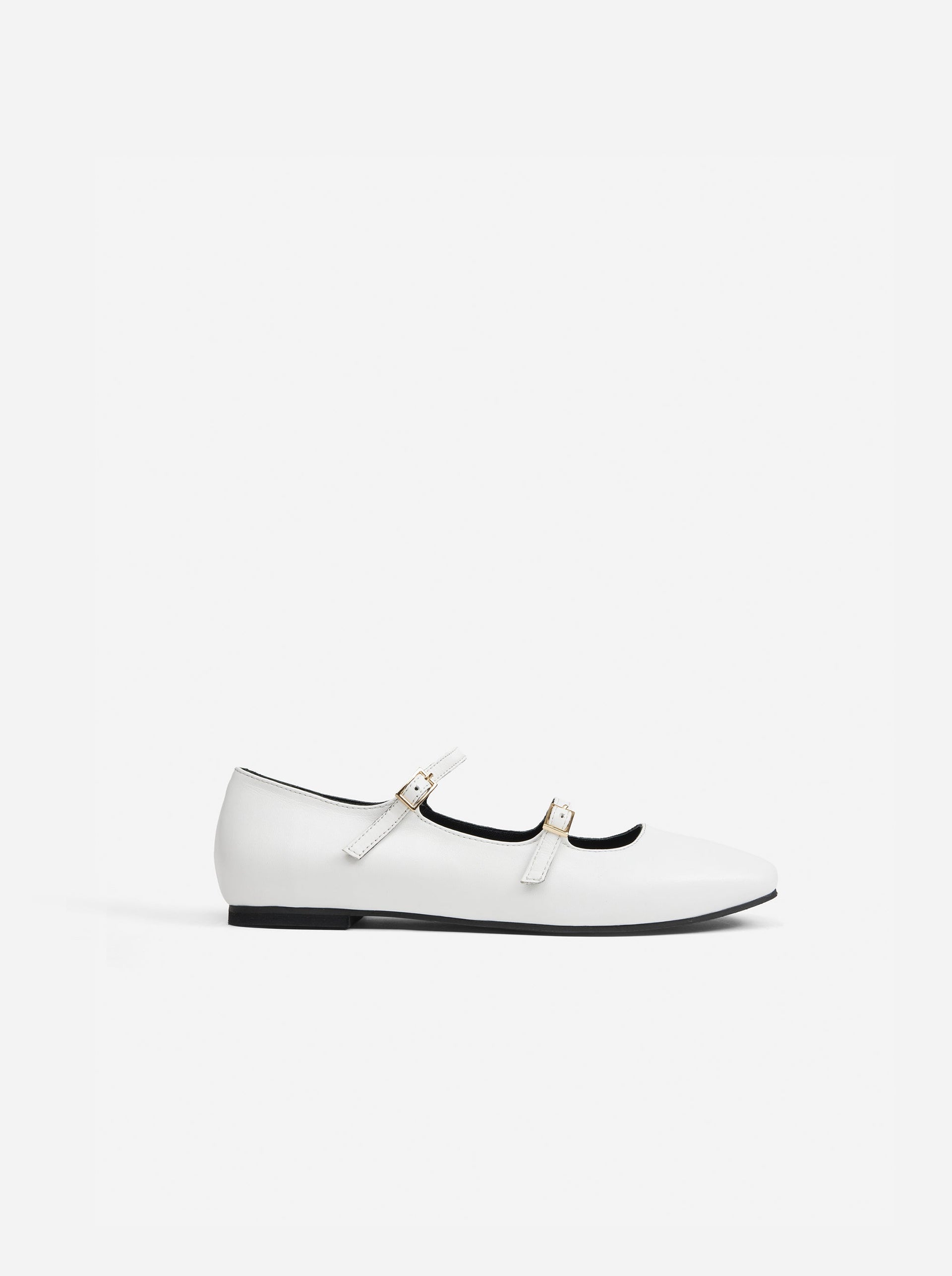 Ballet Flats Double Belt Soft