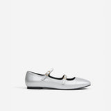 Manu Ballet Flats With Double Belt Magic Soft