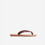 Manu Flip-Flops Reddish Brown Soft