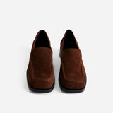 Merve Loafers Chocolate Suede
