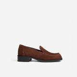 Merve Loafers Chocolate Suede