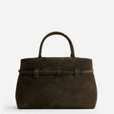 Le Cambon 35 Tobacco Green Suede Back