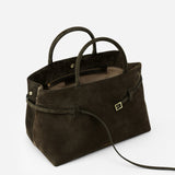 Le Cambon 35 Tobacco Green Suede
