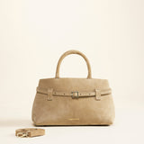 Le Cambon 25 Cachemiere Suede Butter Yellow Bag Front