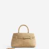 Le Cambon 25 Cachemiere Suede Butter Yellow Bag Front