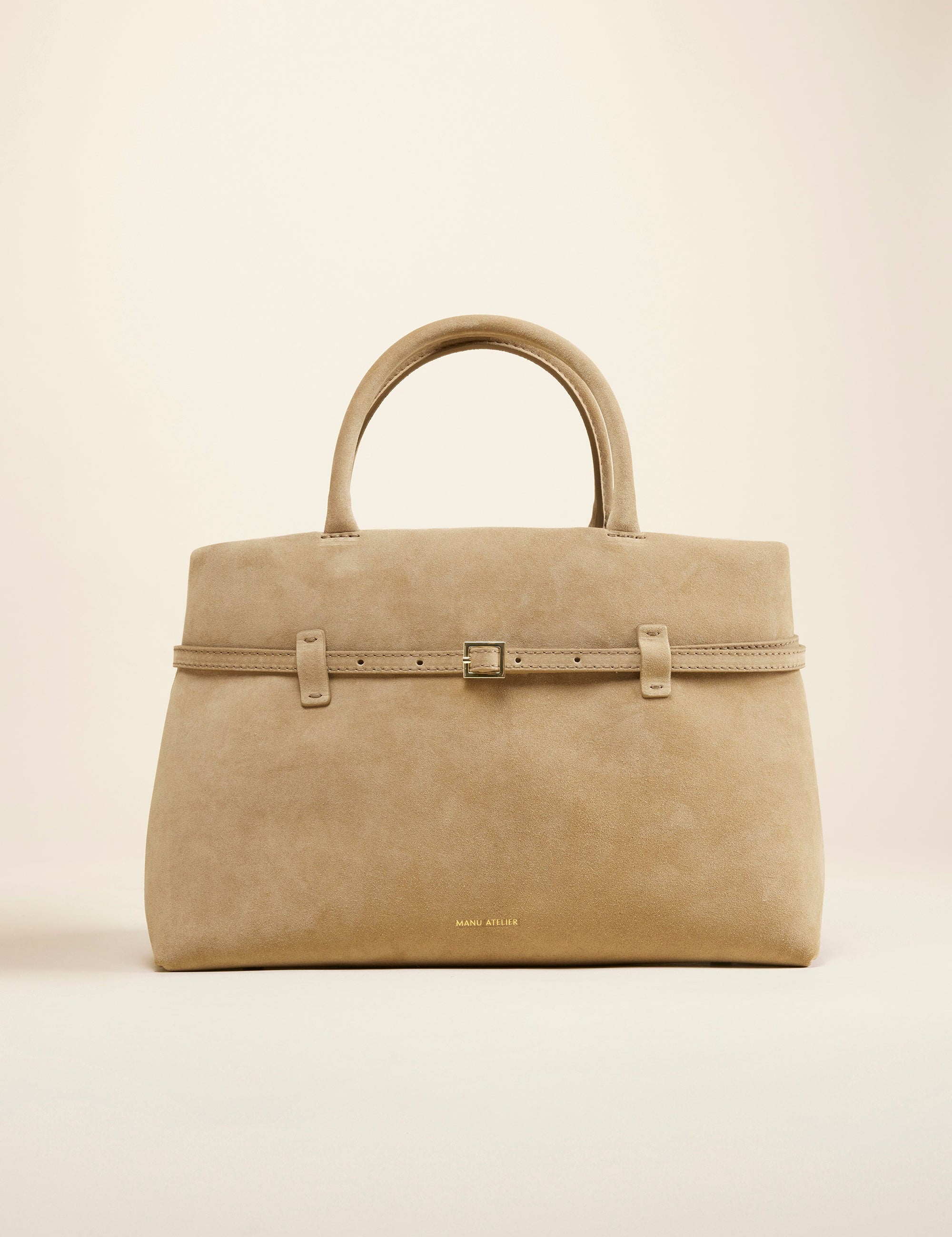 Le Cambon 35 Cachemiere Suede Butter Yellow Bag Front 01 