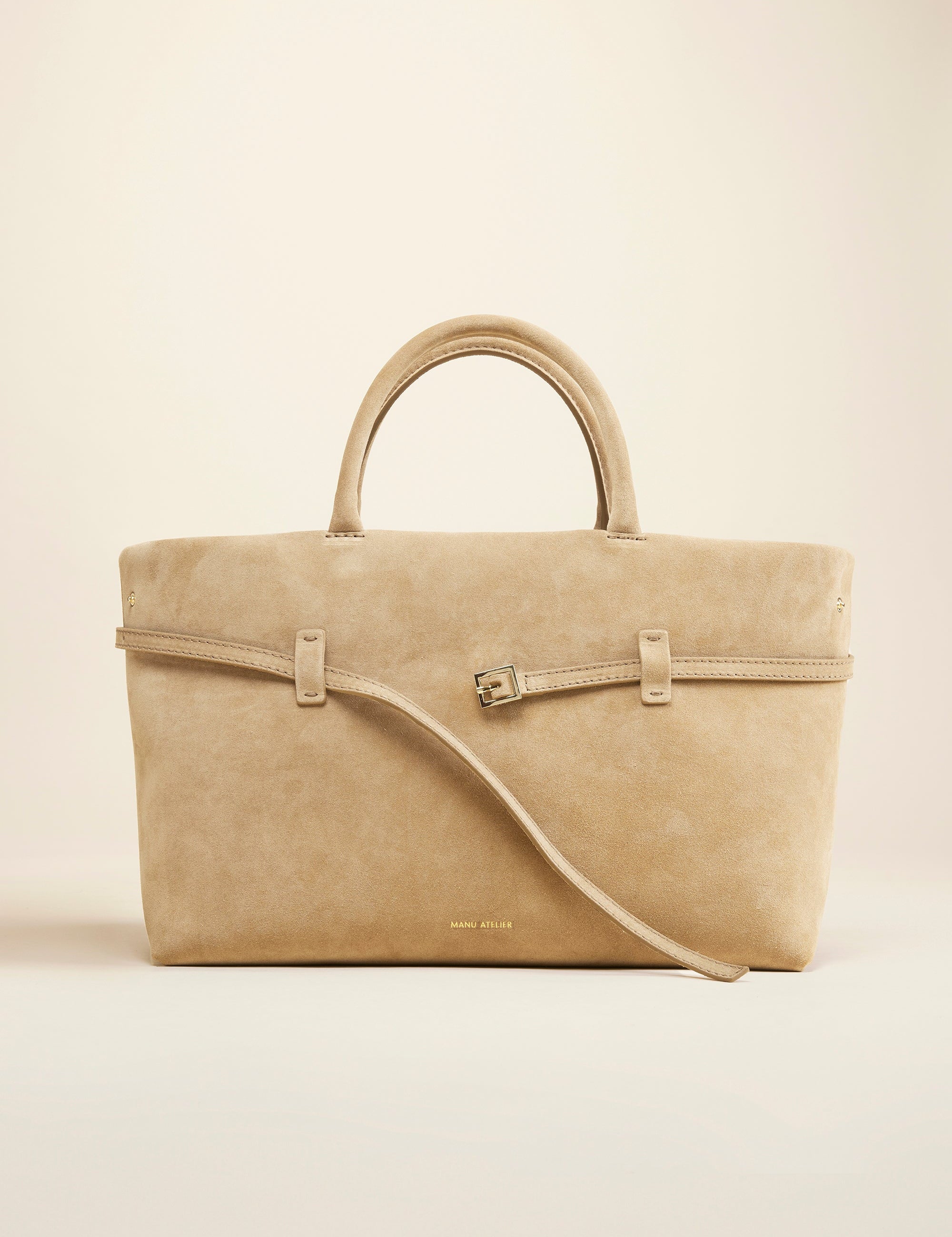 Le Cambon 35 Cachemiere Suede Butter Yellow Bag Front 02