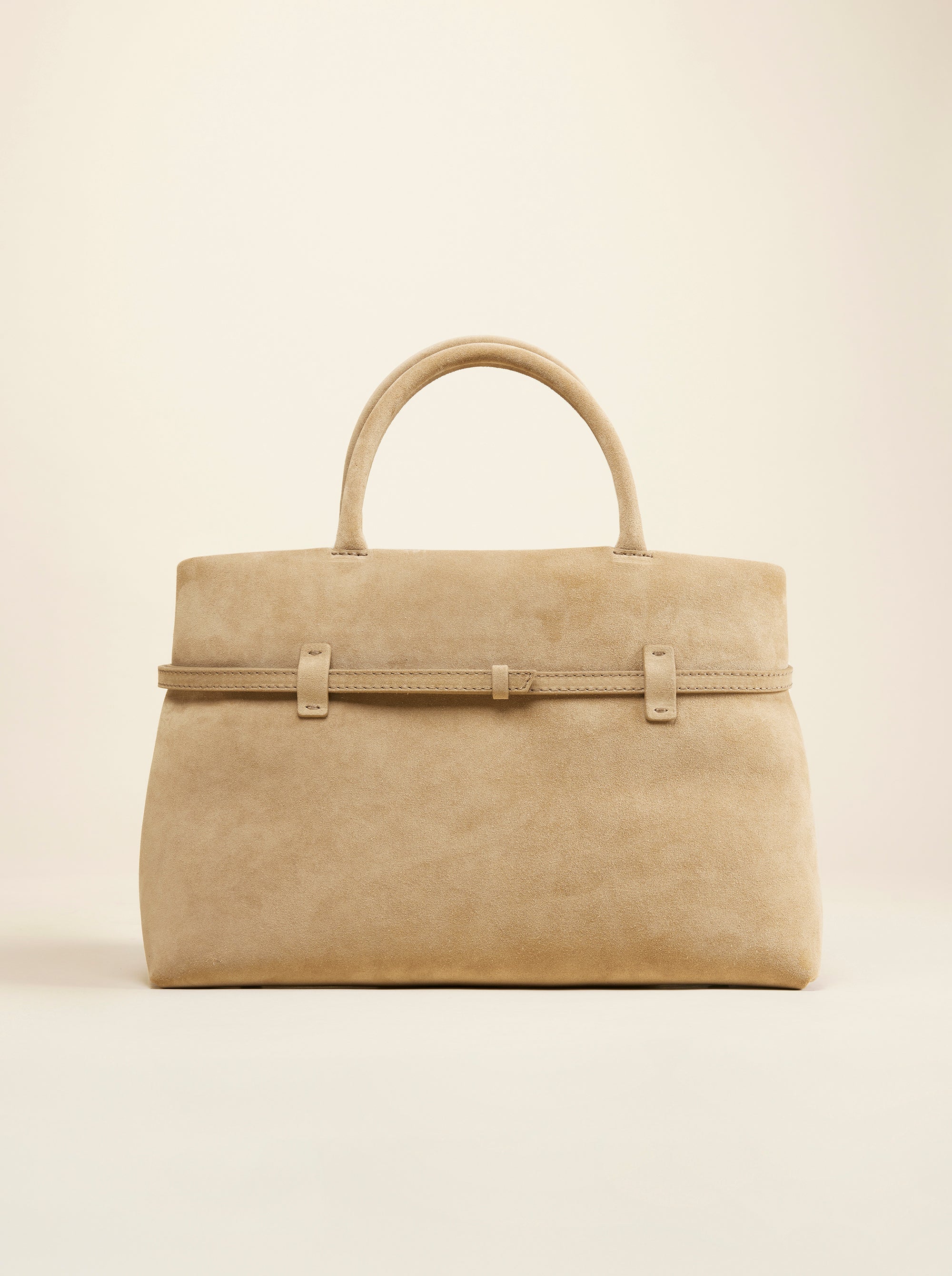 Le Cambon 35 Cachemiere Suede Butter Yellow Bag Back