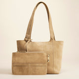 L'Escale Cachemiere Suede Butter Yellow Bag