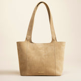 L'Escale Cachemiere Suede Butter Yellow Bag Back