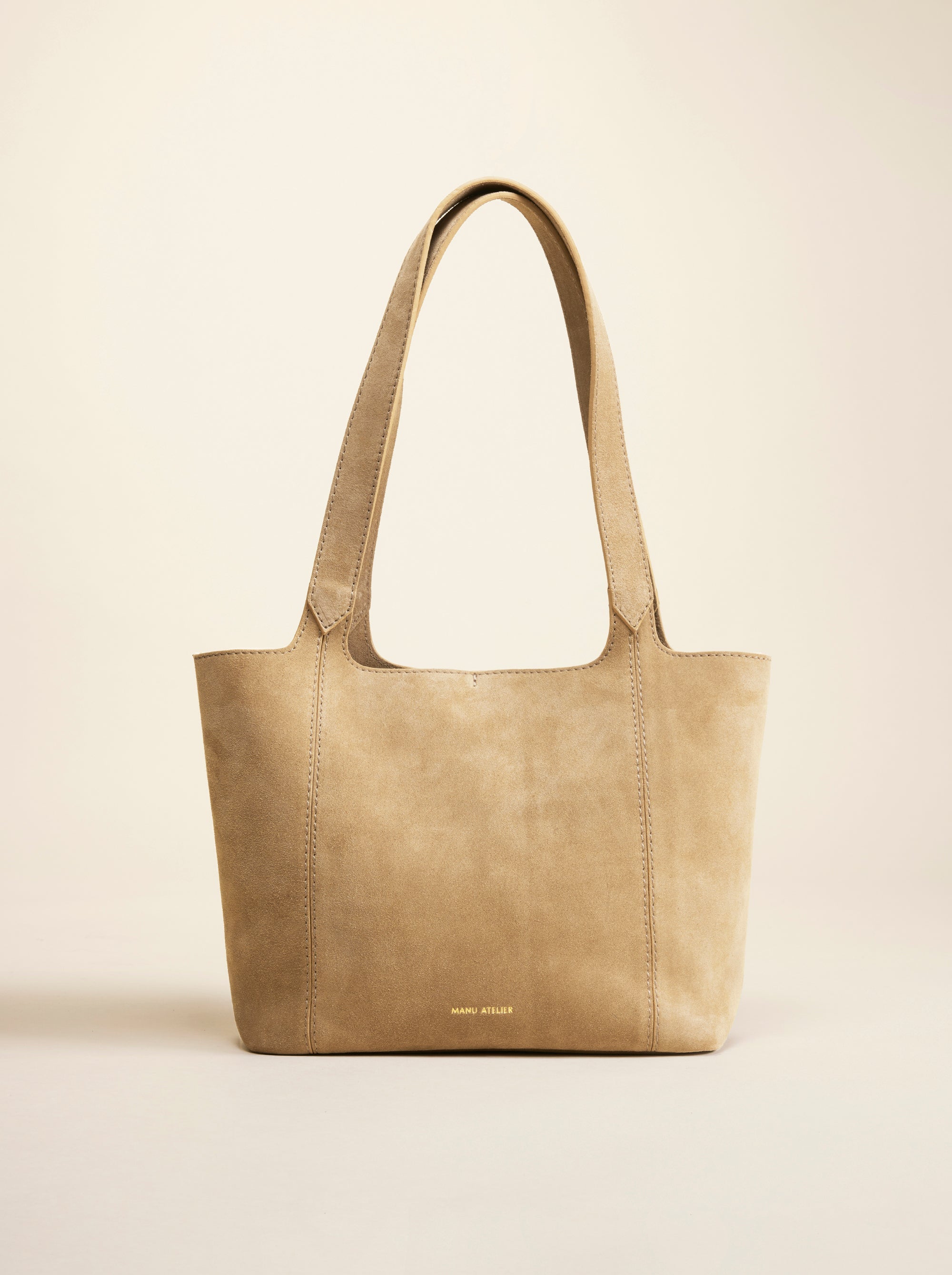 L'Escale Cachemiere Suede Butter Yellow Bag Back