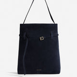 Tote du Jour Dark Navy Suede