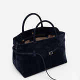 Le Cambon 35 Dark Navy Suede Inside