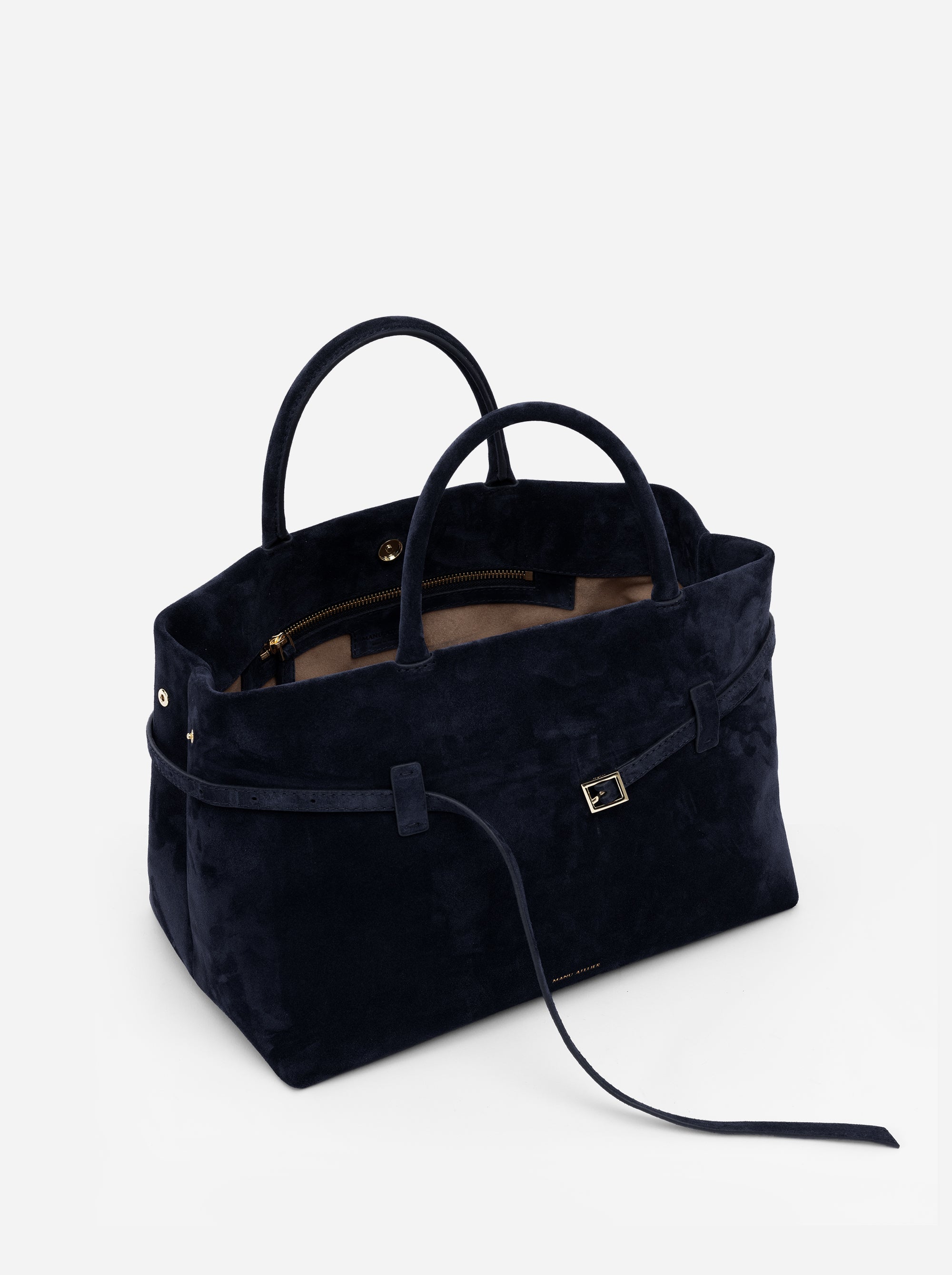 Le Cambon 35 Dark Navy Suede Inside