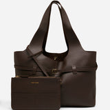 Cambon Cabas Deep Brown Inside 2