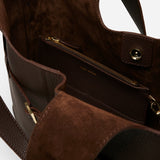 Cambon Cabas Deep Brown Inside