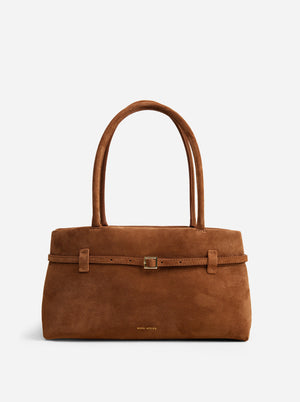 Le Cambon East West Camel Suede