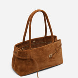 Le Cambon East West Camel Suede Side