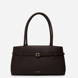 Le Cambon East West Deep Brown Calf Skin Front